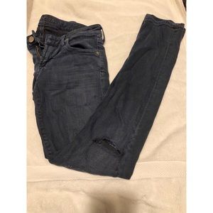 Citizens of Humanity destroyed skinny jeans